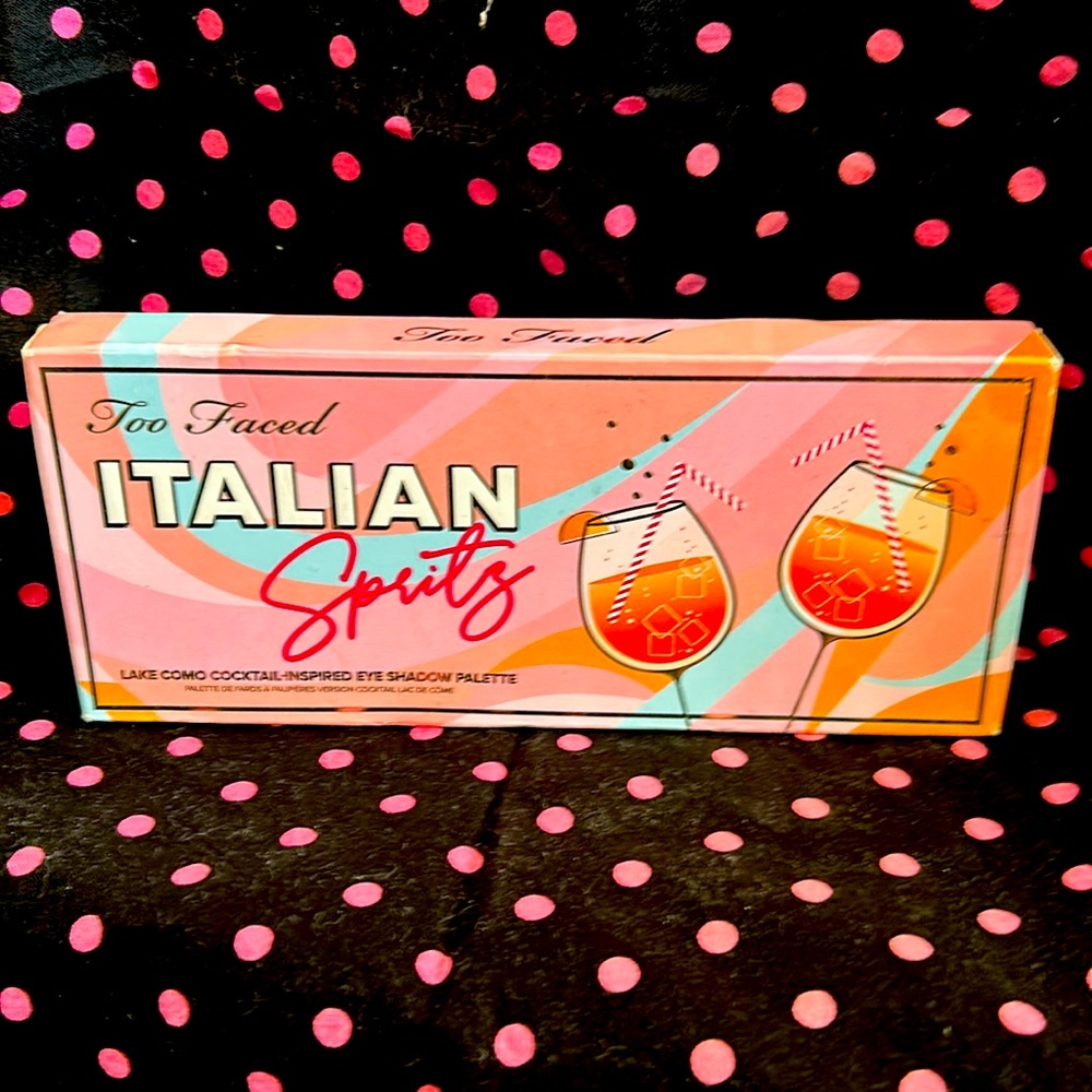 NEW Too Faced Italian Spritz Lake COMO inspired Eyeshadow Pallette